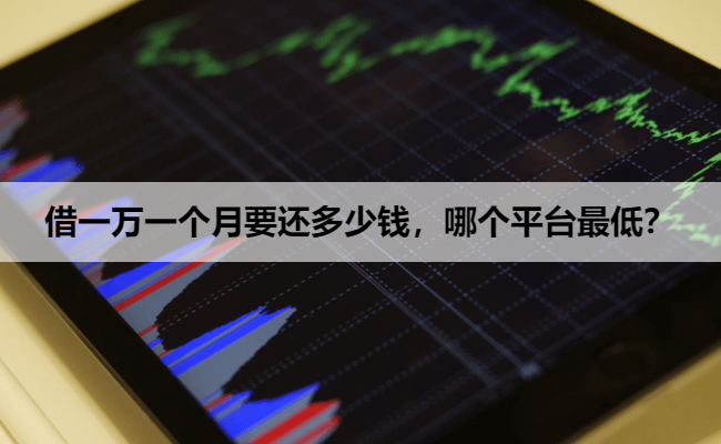 借一万一个月要还多少钱，哪个平台最低？