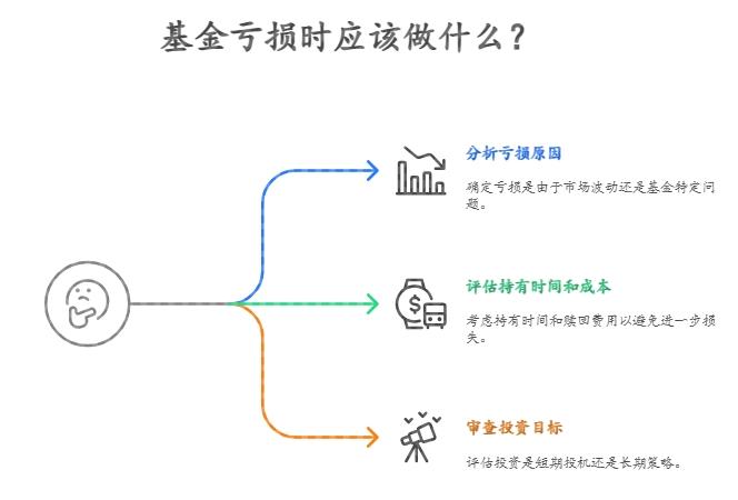 刚买的基金就开始亏钱，是应该马上卖掉止损，还是继续持有等回本？​