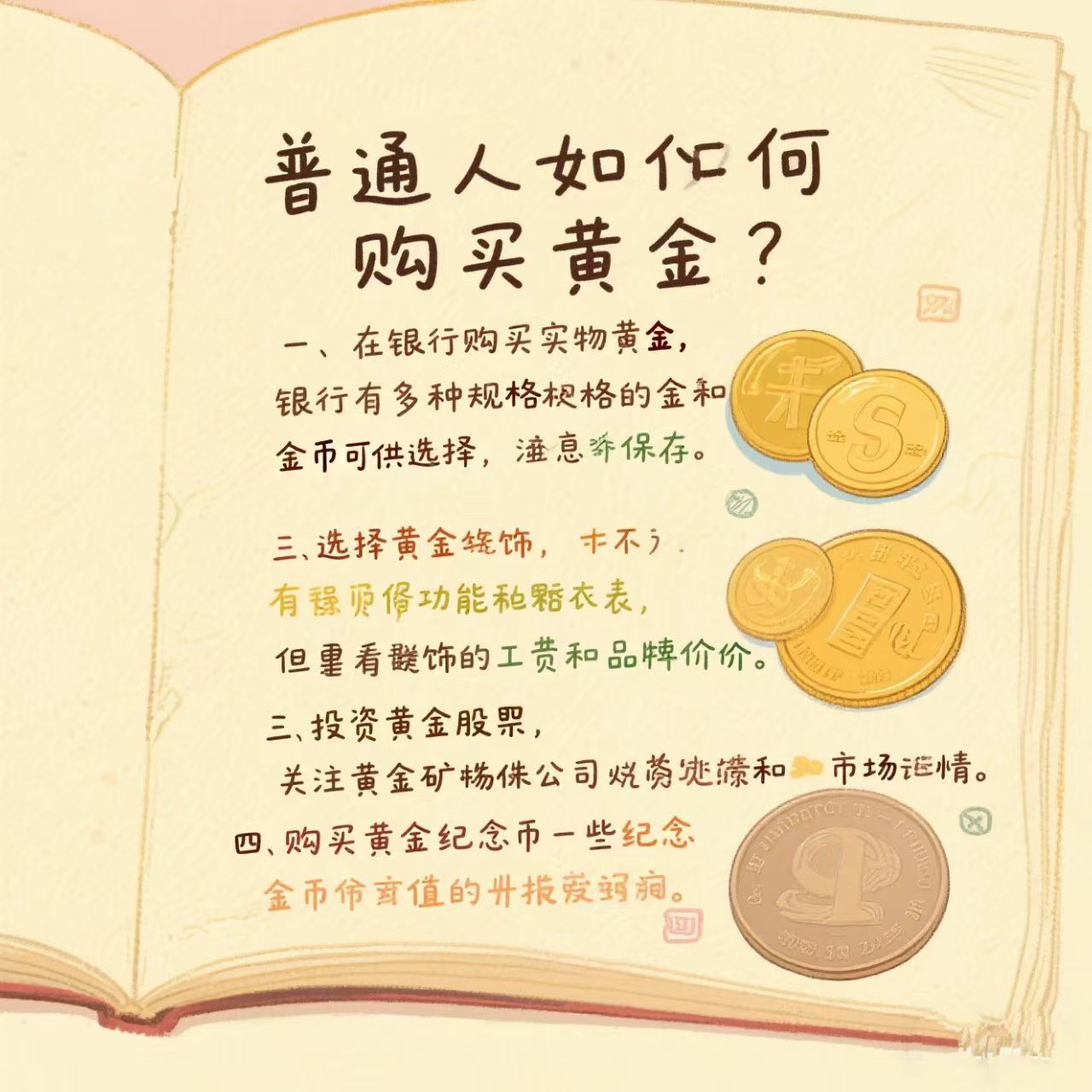 听说买黄金能保值，普通人怎么买？