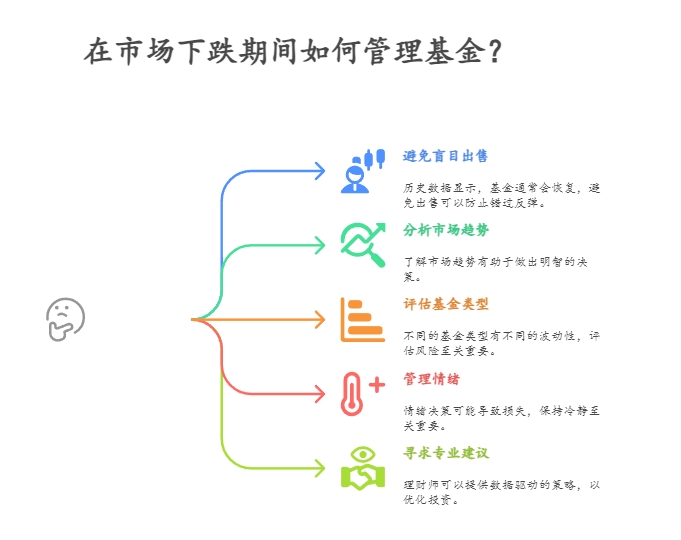 在市场下跌时应该如何管理自己的基金