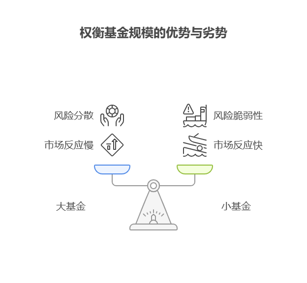 我现在存零钱通、余额宝收益太低，基金的规模大小对收益有什么影响?
