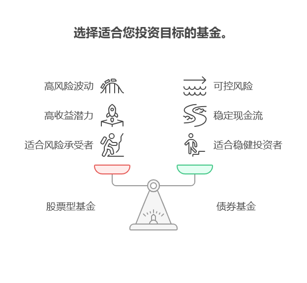老师,我就 30 万存款,利率低,买基金是不是选债券基金风险更小啊?