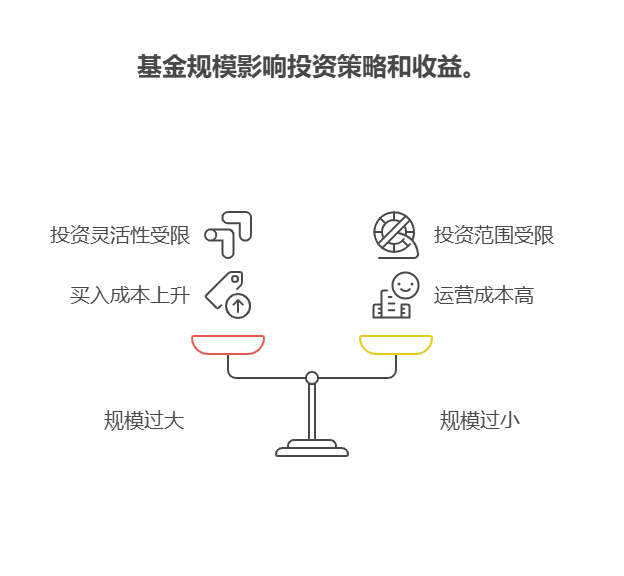 老师，30 万存款，利率低，买基金是不是得关注基金的规模变动啊?
