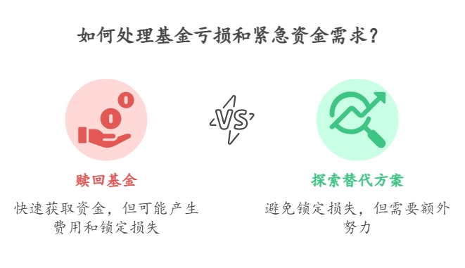 基金亏损了短期用钱能不能赎回