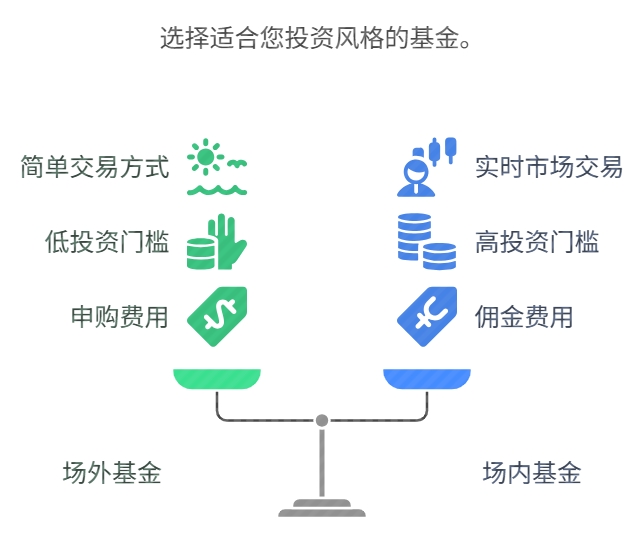 小白买基金  场内基金还是场外基金好