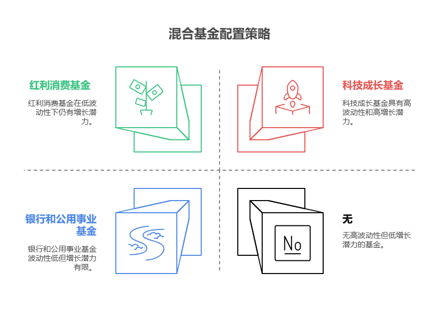7月牛市里混合基金可以“科技成长打头阵+红利消费稳后方”来配置,重点挑行业轮动能力强、股债灵活切换的基金! 一、核心配置:科技成长+红利消费的哑铃组合 牛市里科技板块弹性最大,但波动也高,建议用混合基金里的“科技成长型”打头阵,比如重仓半导体、AI、国产算力的基金,能抓住7月业绩预告期和政策红利。另一头配红利低波或消费龙头混合基金,红利资产(如银行、公用事业)股息率高,消费板块(如家电、饮料)业绩韧性强,能平衡科技的高波动,避免组合净值大起大落。 二、选基关键:看基金经理的“行业轮动”和“股债切换”能力 牛市里行业轮动快,基金经理能否及时调仓是关键。优先选近3年业绩排名同类前30%、擅长科技+消费跨行业配置的基金经理。另外,混合基金的股债比例可灵活调整,7月若市场波动加大,选股票仓位能快速降到50%以下、债券仓位能及时补位的基金,能更好应对回调。 总结:7月混合基金配置要“进可攻、退可守”,科技成长抓机会,红利消费稳收益!我公司名列行业前列,具备雄厚师资力量,能根据您的风险偏好和资金量,量身定制混合基金配置方案,欢迎右上角关注,免费获取7月配置清单!