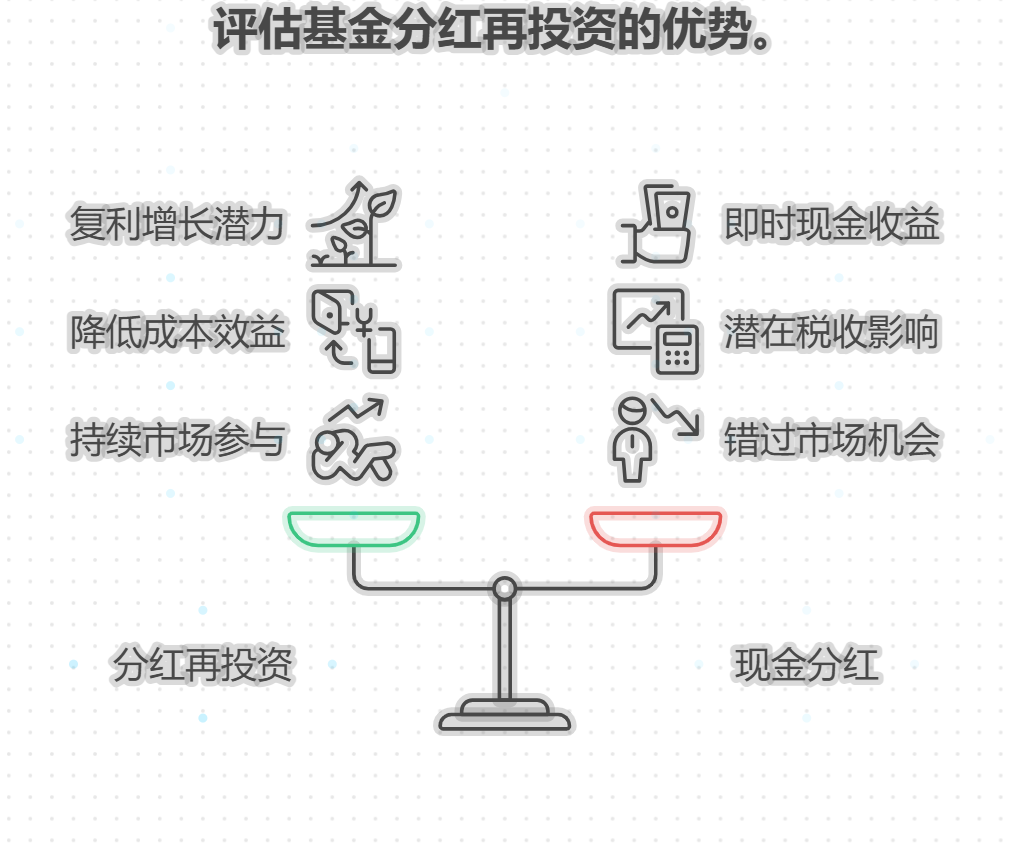 准备举办中式婚礼，想攒老婆本1万本金买基金，遇到基金分红再投资，划算吗？