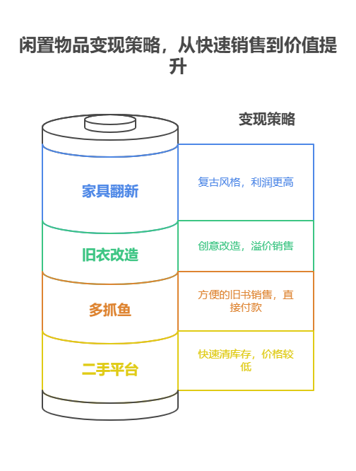 宝子们,求问有啥能利用闲置物品赚钱的方法啊?