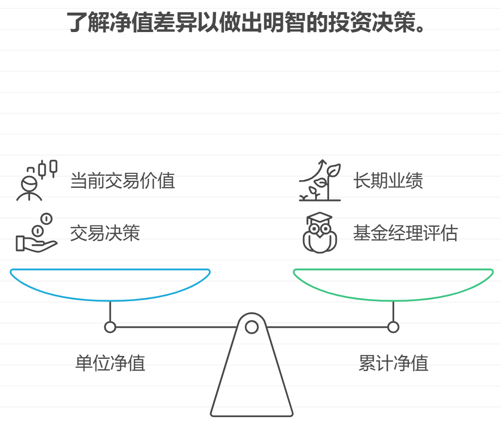 单位净值和累计净值有什么区别?该看哪一个?