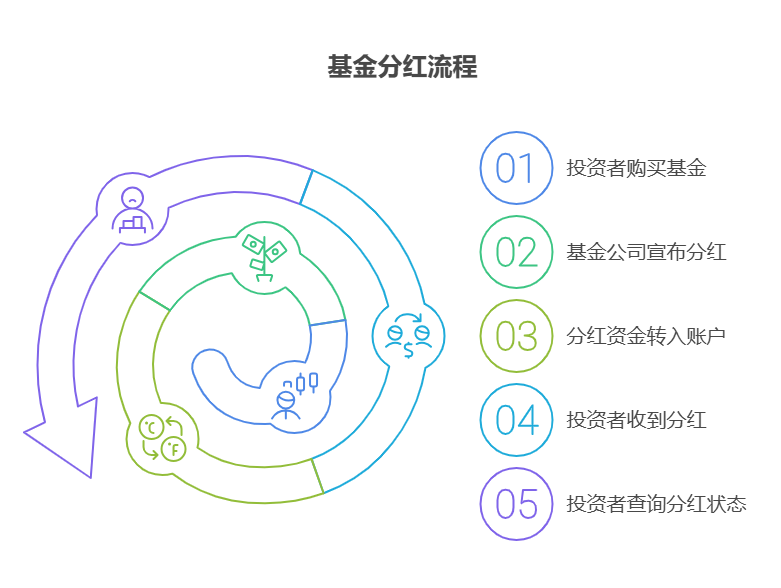 2025年持有的基金实施现金分红,分红资金能直接转到活期账户用于发红包吗?