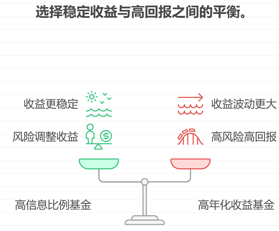 基金的信息比例和年化收益有啥关系？