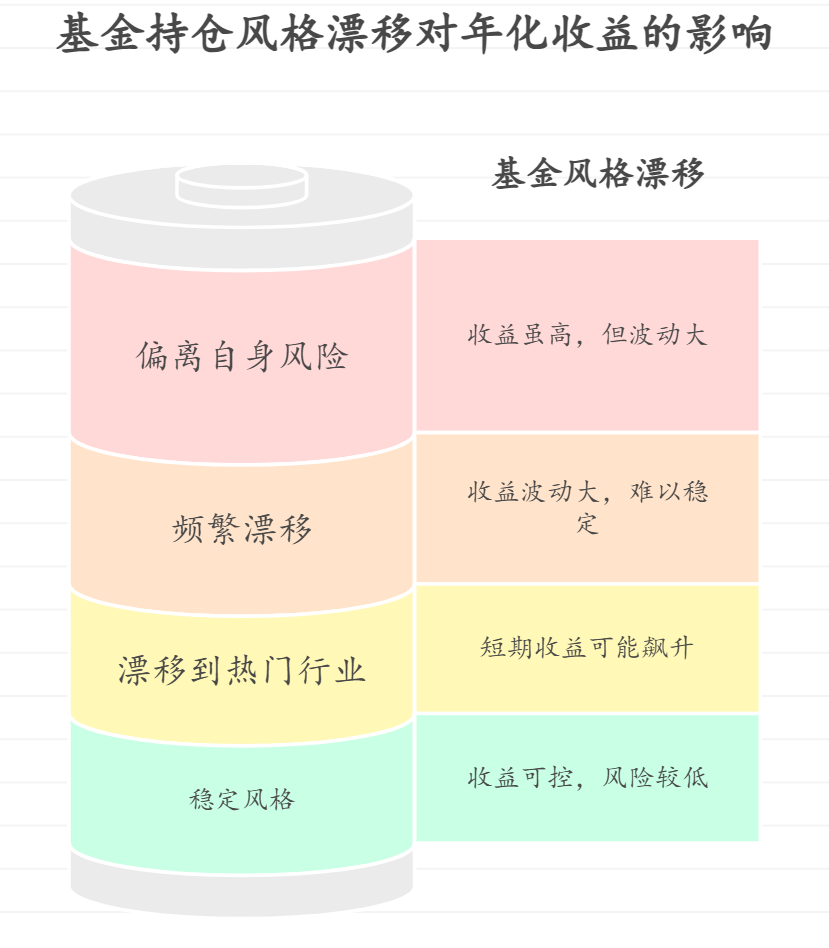 基金的持仓风格漂移，年化收益咋变？