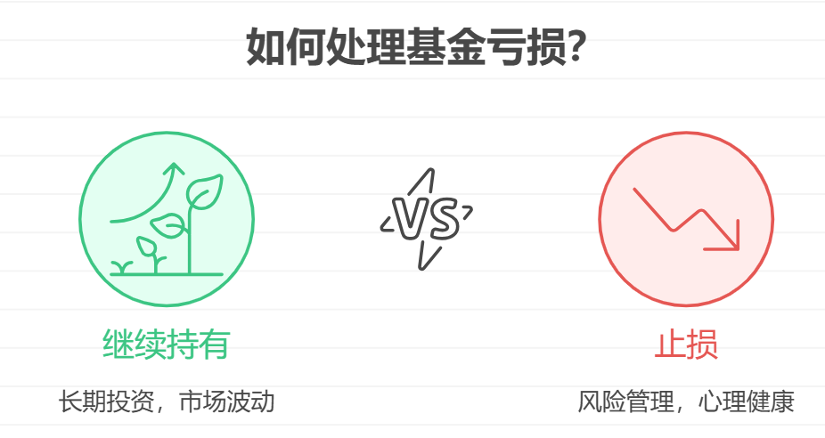 小白买基金亏了怎么办？该止损还是继续持有？