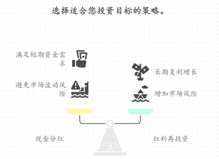 基金分红到账了，选现金分红还是红利再投资？哪个更划算，比如短期要用钱的话选哪种？