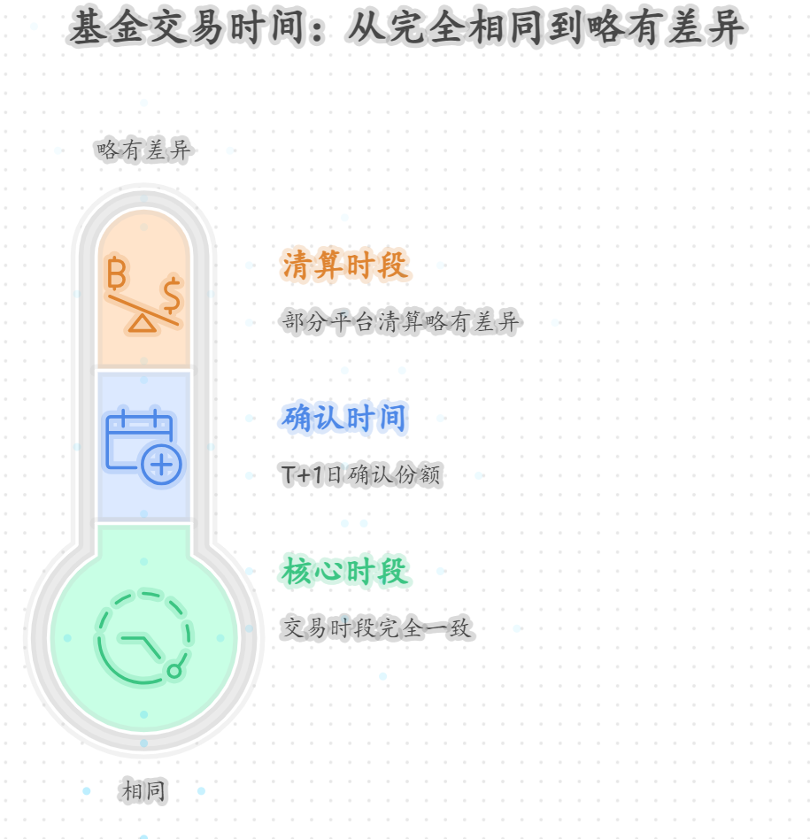 个人养老金购买基金的交易时间与普通基金交易时间一致吗？