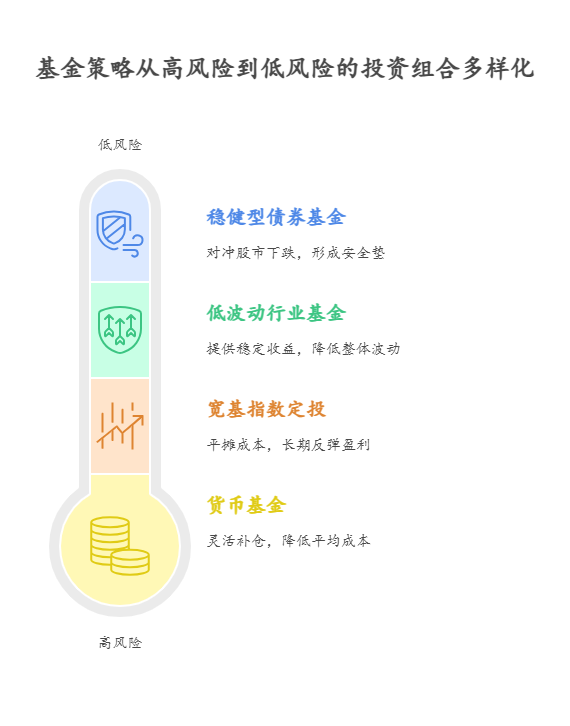 新手有 10 万买基金,在波动市场中怎么搭配能减少损失?