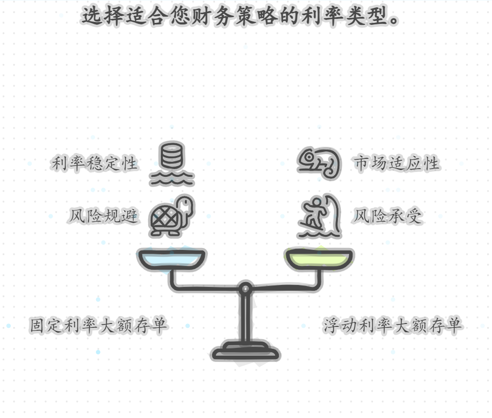 大存单利率是固定的嘛？到期后自动续期续存吗？
