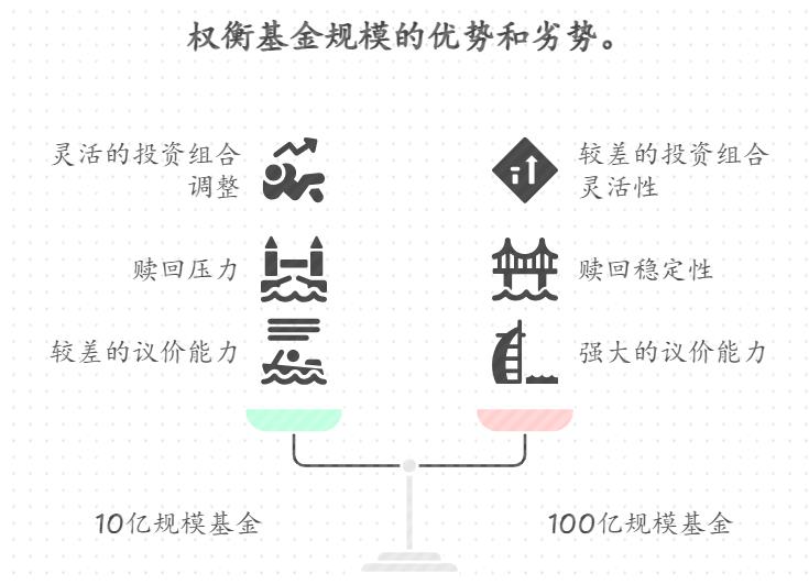 新手有3000元,想了解“基金规模”的影响,10亿规模的基金和100亿规模的基金,哪个更容易管理?规模太大对基金收益有负面影响吗?
