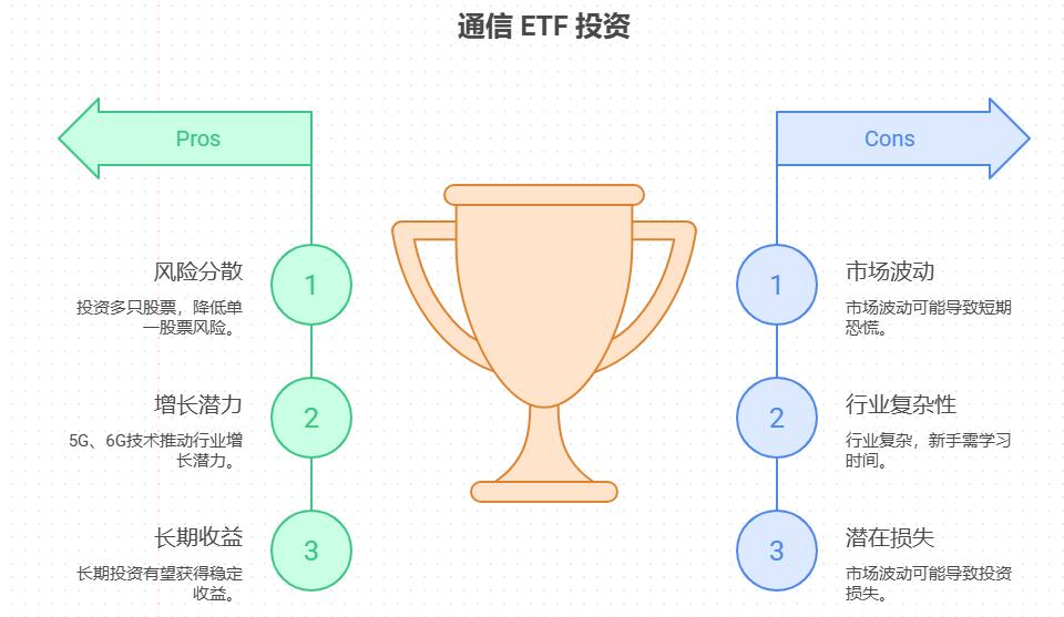 通信行业新手有 1.7 万元闲钱，在支付宝定投通信 ETF，稳健为主，长期定投收益能有多少？通信 ETF 适合新手小白长期投吗？