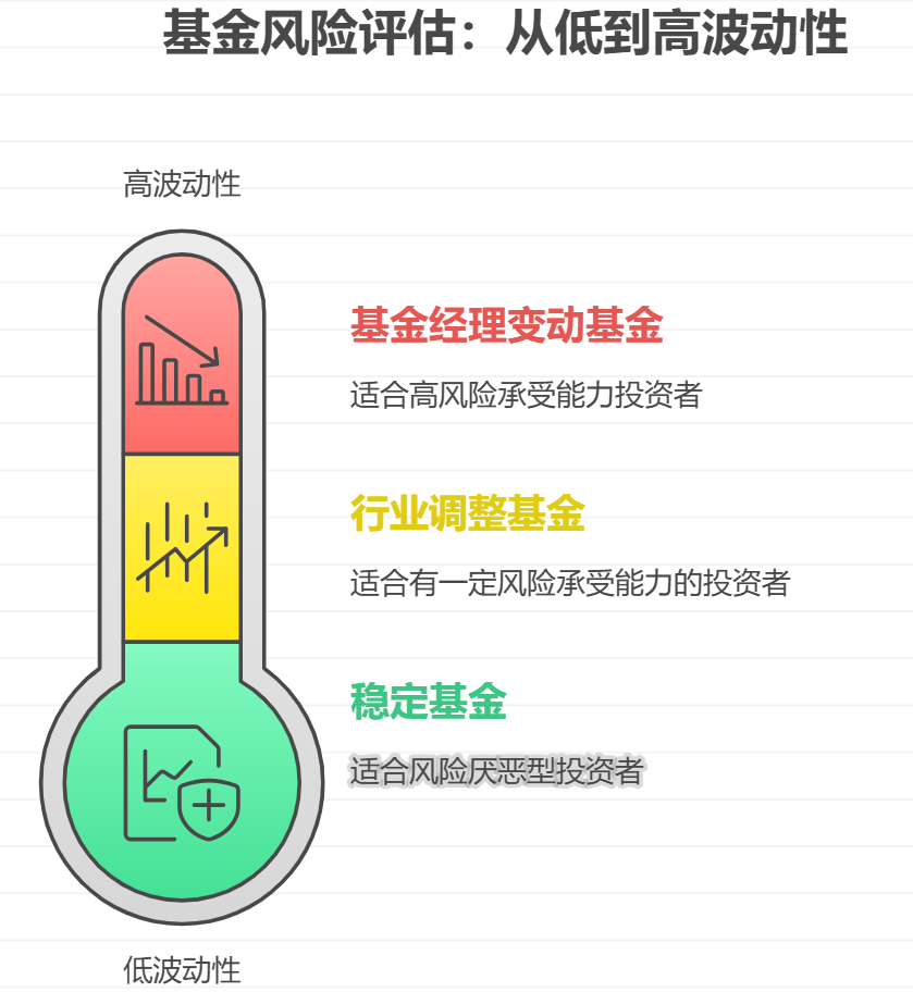 看到某基金近三年收益不错，但近一年跌了不少，这种基金能买吗？对我这种小白来说，风险大不大？
