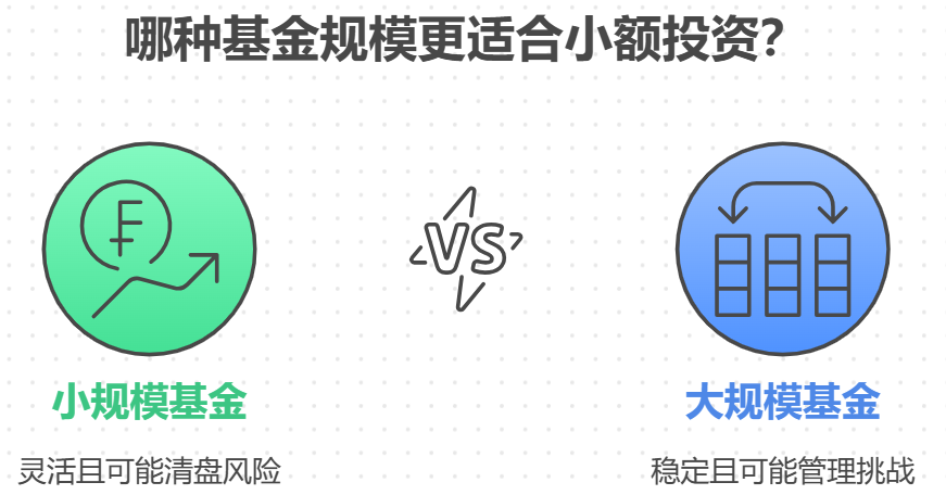 这些页面上的规模有啥用?10亿的和100亿的对我投500块来说有区别吗?