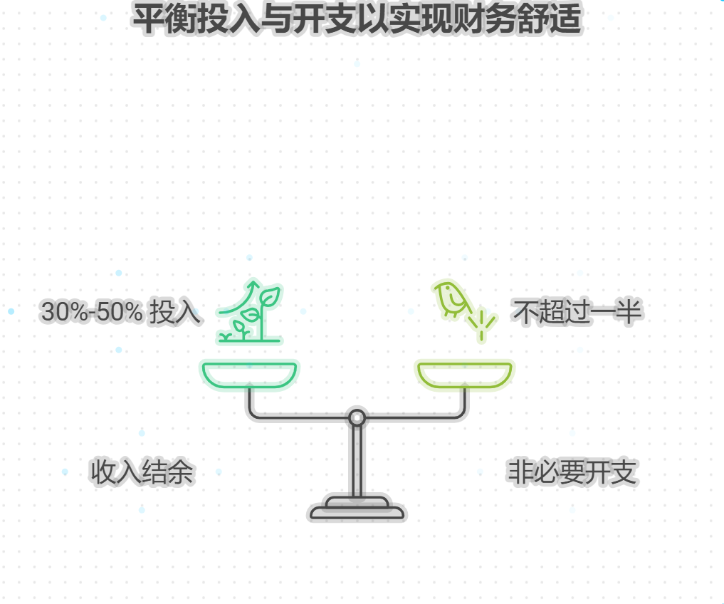 存款少，既要开销又要增值，每月固定投入多少不影响生活质量？