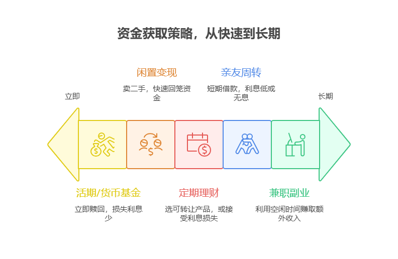 工作5年有28万存款，想在公司附近买套小公寓(首付30万)，资产配置核心怎么安排短期筹款?