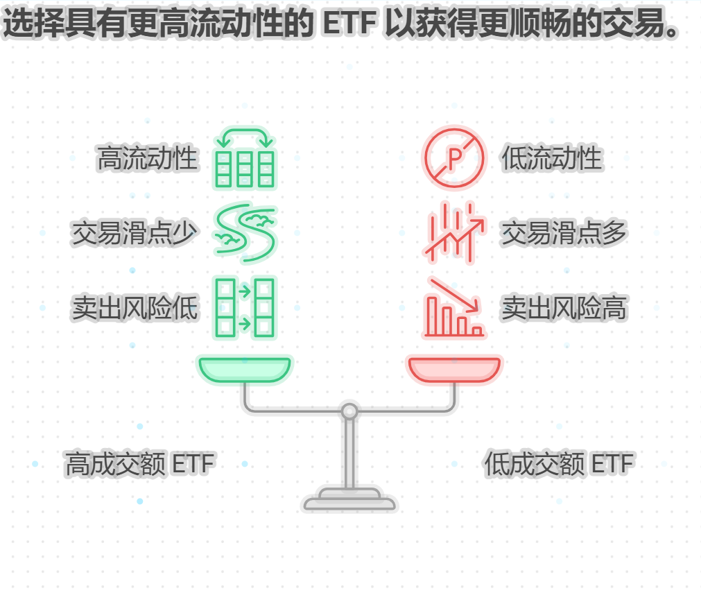 ETF的成交额指标要关注不成交额低的ETF买了之后好卖不，会不会卖不出去