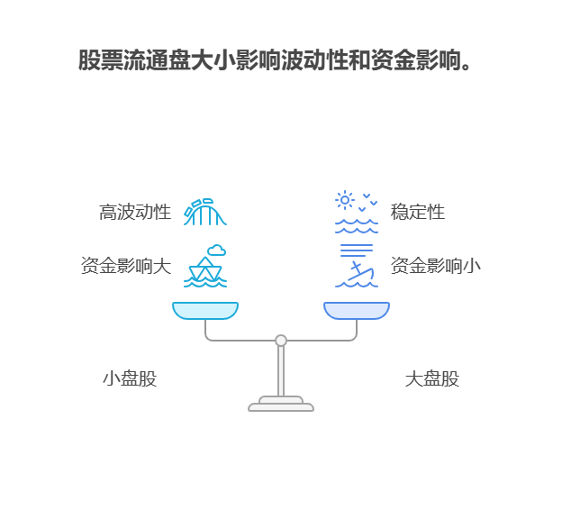 股票的流通盘大小对股价波动影响和基金规模对净值波动影响类似吗?
