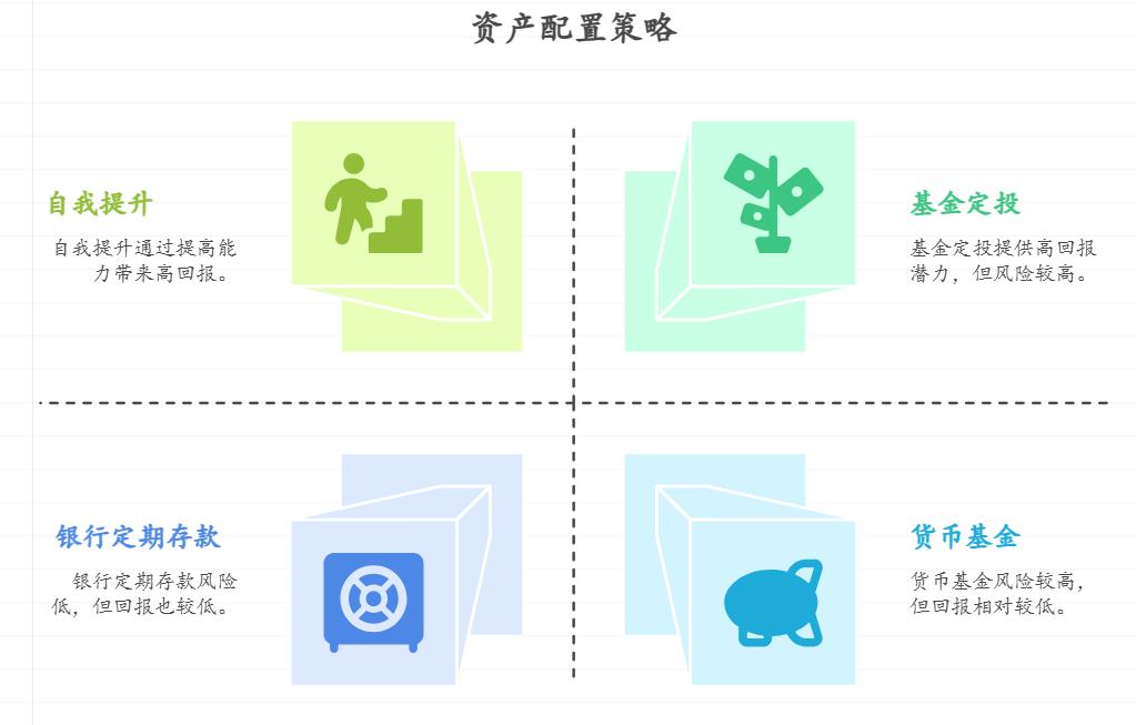 工作稳定但收入不高，每月能存1500元，想通过资产配置对抗通胀，不让钱贬值，新手该从哪些方面入手？