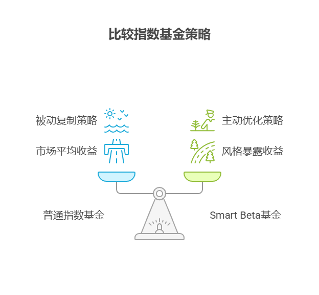 指数基金的“Smart Beta”策略和普通指数策略有何不同?