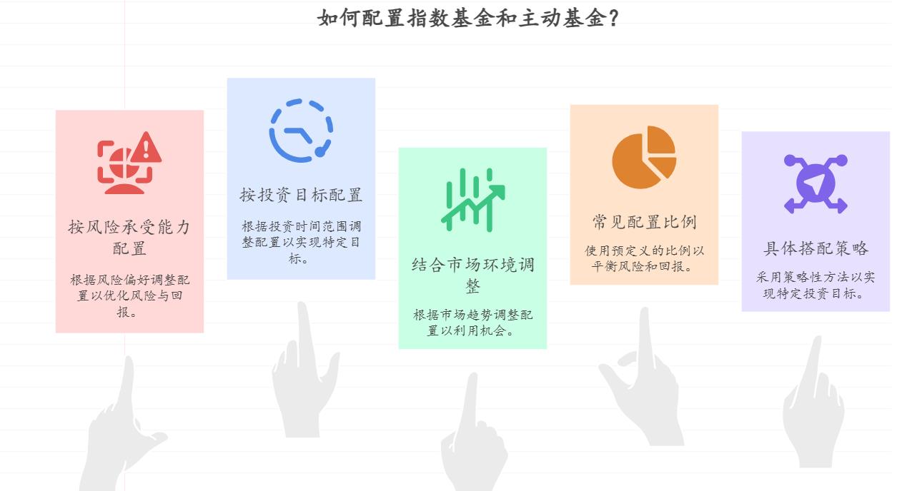 新手买基金，指数基金和主动基金该怎么搭配着来更合理？