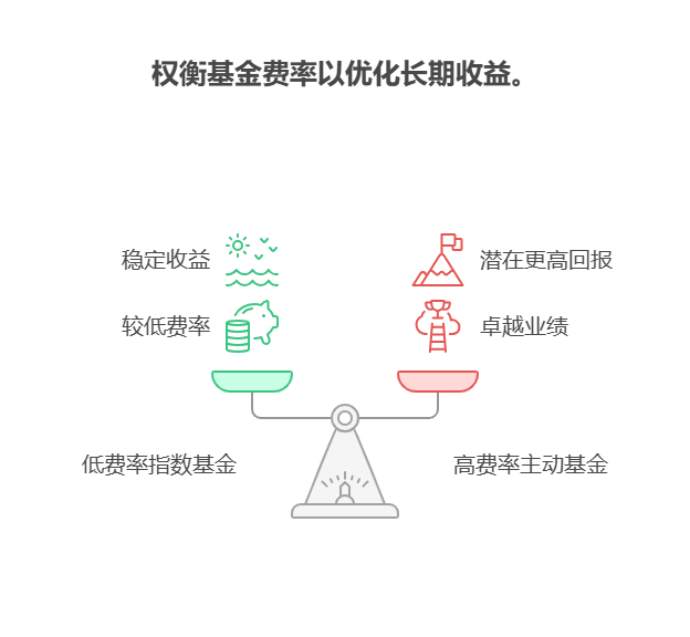 学理财用1万试基金定投，基金的管理费率对定投长期收益影响大吗，如何权衡?