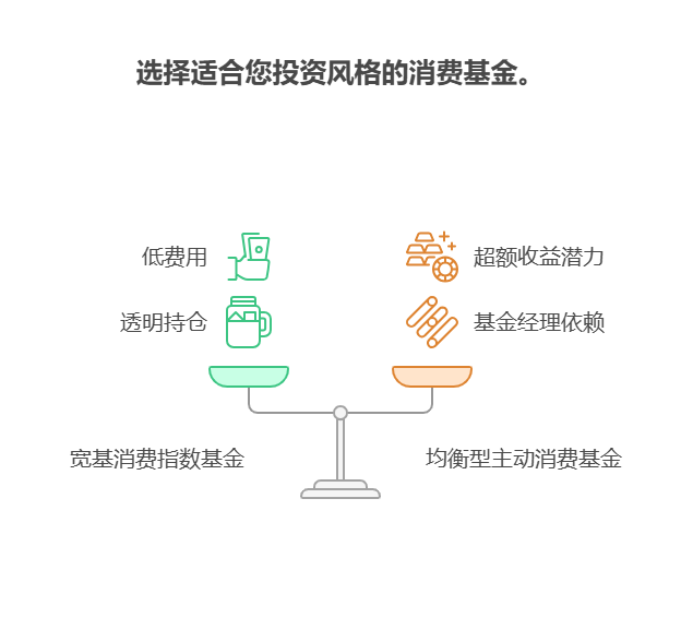 学理财想投资2025下半年消费基金，用1万资金该选什么类型的消费基金开始定投?