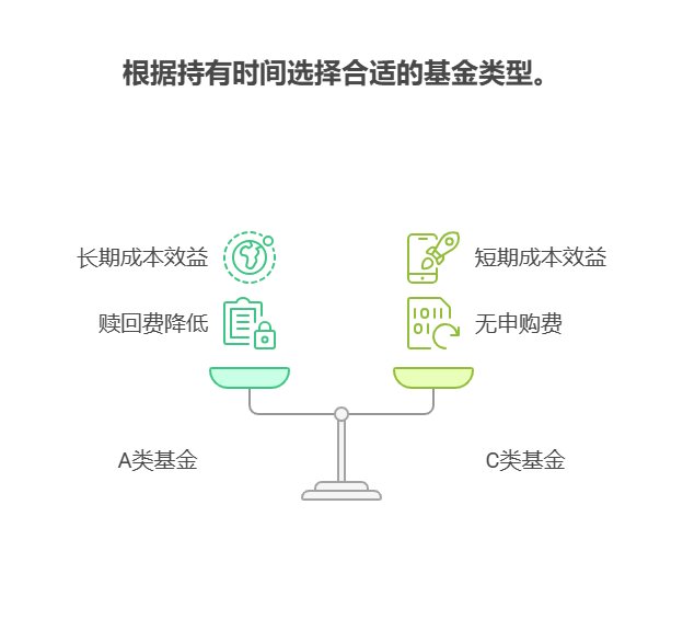 学理财想从消费基金定投起步，选A类还是C类基金，1万本金选哪种更划算?