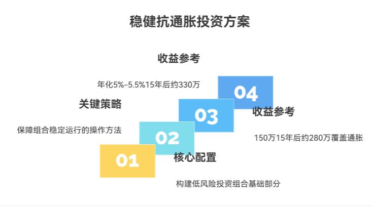 银行利率往下走，我怕买股票、基金有风险，有没有更稳的理财组合能规划一下，跑赢通胀啊？