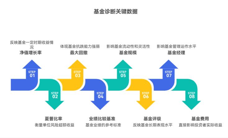 给基金做诊断的时候，主要看哪些数据啊？净值增长率重要不？