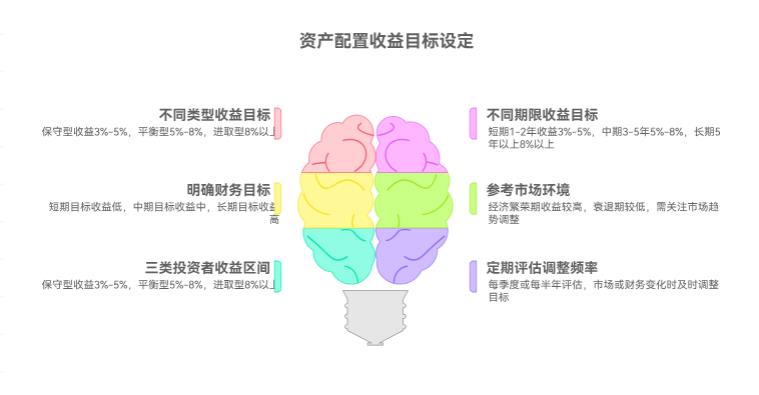 资产配置的收益目标该咋定啊？是不是和风险挂钩呢？