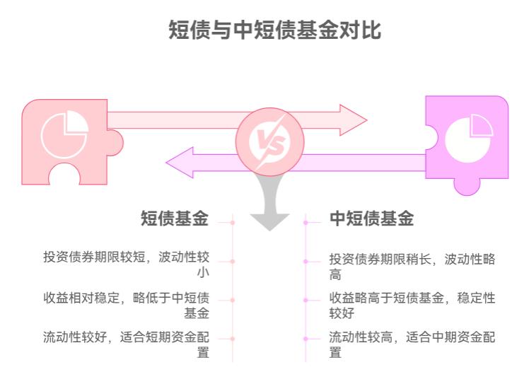 小白定投风险低、收益稳的纯债基金,短债和中短债选哪个?波动更小?