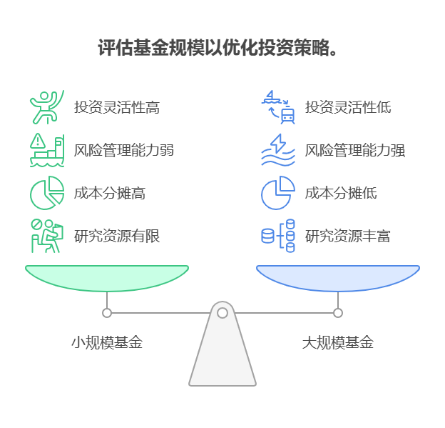 了解不同规模基金对组合的影响，新手该如何判断大规模基金和小规模基金的优劣?