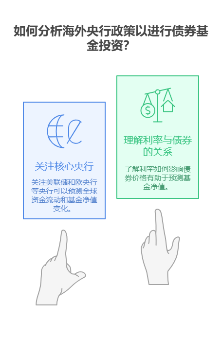 海外债券基金涉及海外市场政策风险,新手该如何关注海外央行利率政策对债券基金的影响?