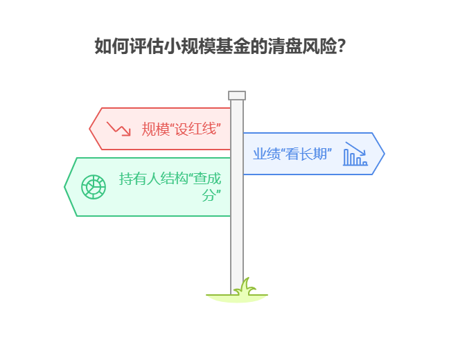 小规模基金可能有更高弹性,但也有清盘风险,新手该如何评估小规模基金的清盘可能性?