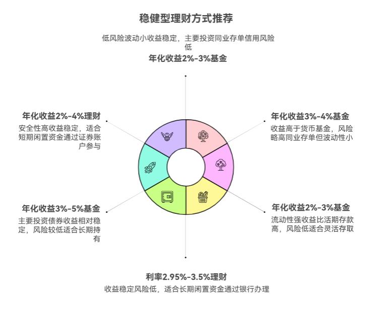 余额宝收益不行了，想投点收益高点的，又不想买股票基金，有啥中间选项？