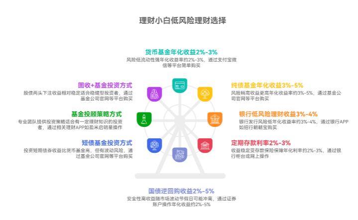 我想从低风险的理财开始，除了余额宝，还有啥类似的适合小白的入门产品呀？有没有收益稍高点的？