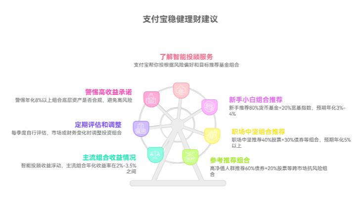 我想在支付宝买年化5%左右的稳健理财，智能投顾推荐的组合值得参考不？