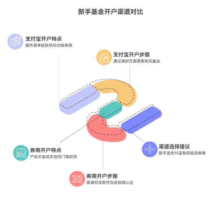 2025新手开户买基金,支付宝还是券商?步骤复杂不?