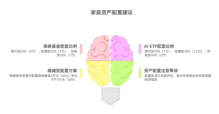 5万家庭资产配置里，能配多少债券基金？剩下的投AIETF