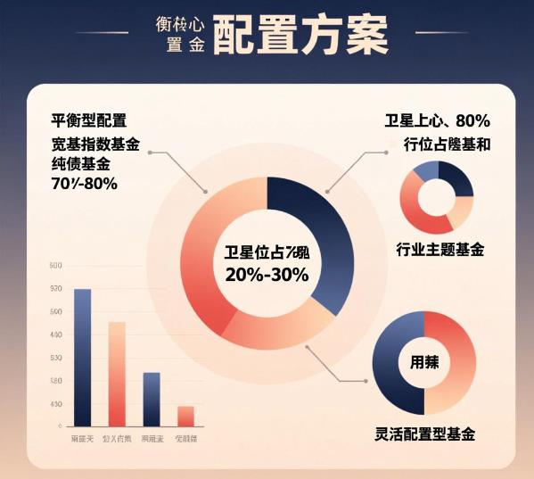 基金配置里的核心仓位和卫星仓位，该选啥类型的基金？比例多少合适？