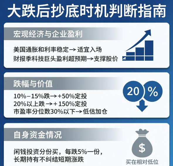 纳斯达克上周大跌，啥时候入手抄底合适呀？
