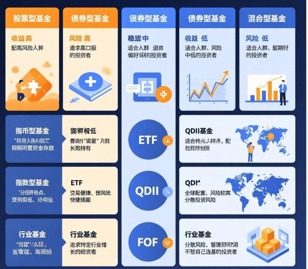 基金有哪些常见类型？